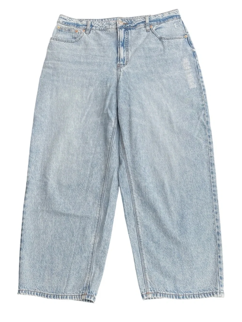 NWT Reitmans Light Blue High Rise Barrel Leg Jeans (33x28) - Picture 4 of 12